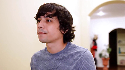 Curious Stud Catches his Friend's Hot Mom Taking a Shower