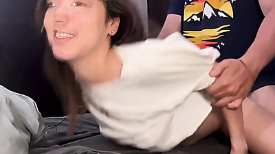 HOT SKINNY TINDER CHICK GETS HER ARSE BREAKED ON THE FIRST DATE