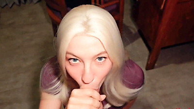 Office Bimbo says she Has a Boyfriend but Lets her Boss Smash Anyway