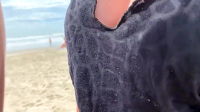 Milf jerks me off in front of everyone. Public ejaculation.