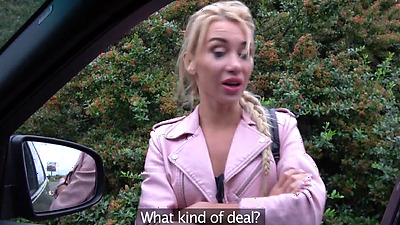 Public Agent - cheating creampie for girlfriend in need