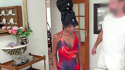 Super Tight Black Teen Stretched Wide By BWC In Wild Homemade Sex Tape