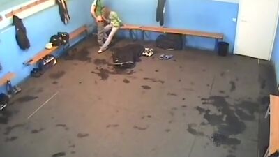 Thrilling penetrations in the hockey-players locker room!