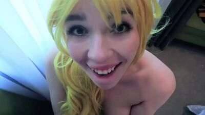 Princess Peach POV Sloppy Blowjob and Facial