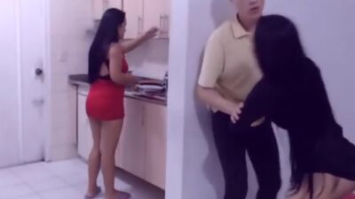 Amateur cheating tease on cam (no sound)