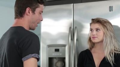 Hot Blonde Teen Fucked in Ass By Plumber