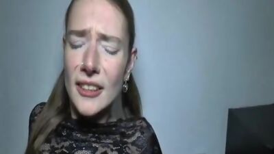 Double fisting and fucking her loose teen twat