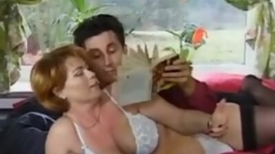 Busty german mature woman gets double penetrated