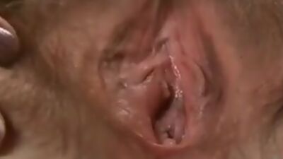 Cori with big tits has some fun with her super hairy pussy.