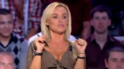 Cecile de Menibus Huge boobs 3 french presenter compilation