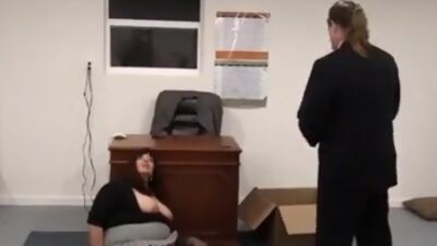 Milf secretary pays the price