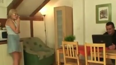 He bangs his old mother in law