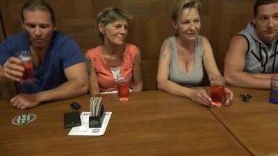 Beautiful Granny Sucking Teen Cock