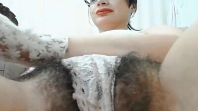 Wonderful KissRose with hairy big bush pussy n hairy armpits ready 4 u