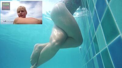 Dirty talk public poll underwater masturbation thigh squeezing real orgasm