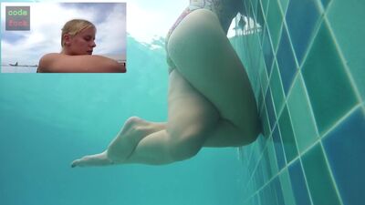 Dirty talk public poll underwater masturbation thigh squeezing real orgasm