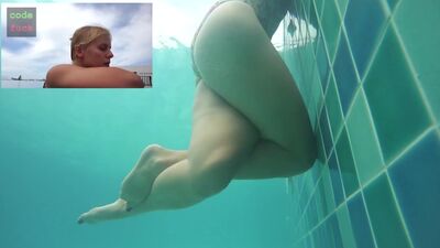 Dirty talk public poll underwater masturbation thigh squeezing real orgasm