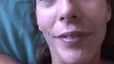 Sherry is a skinny mature babe who loves sticky facial cumshots