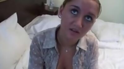 Teen blonde German girl Maid (Room Service) got fucked in Hotel