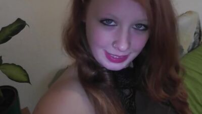 German amateur with red hair