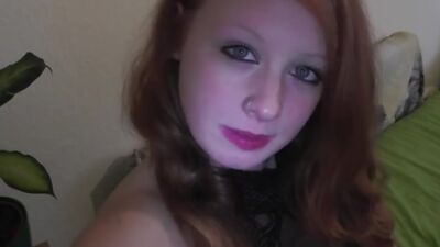 German amateur with red hair