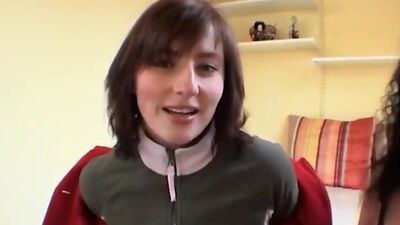 German mom makes hot lesbian sex with a teen