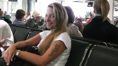 Horny German MILF fucks on vacation with strangers on SexTape