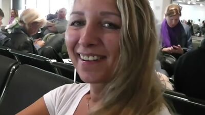 Horny German MILF fucks on vacation with strangers on SexTape