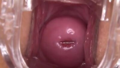 Hard vagina dildoing and showing vagina deeply