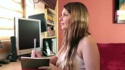 Dear Diary...teen babysitter chick Cali Hayes