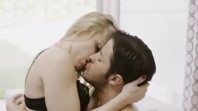 Incredible blonde wife gets fucked