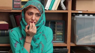 Suspect caused suspicion immediately upon entering store due to religious clothing. LP witnessed suspect hiding merchandise within the Hijab