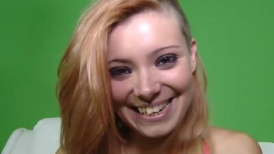 Cute Teen Squirts at Casting