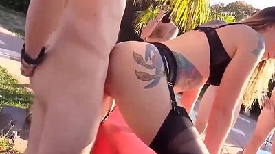 Extreme German No Condom Anal Creampie Bukkake Gangbang Party p2