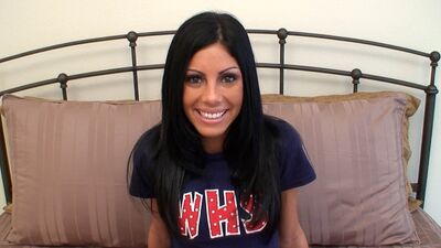 petite and fit teen with abs gets fingered and sucks dick