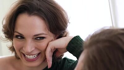 Lily's mature pussy got a young cock