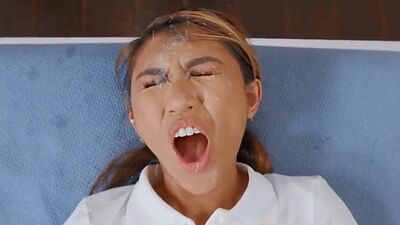 Bbc fucks asian Stepsis and cums in her mouth p3