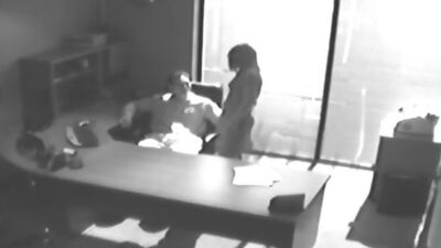 Office slut bangs the boss on secret sex tape