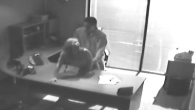 Office slut bangs the boss on secret sex tape