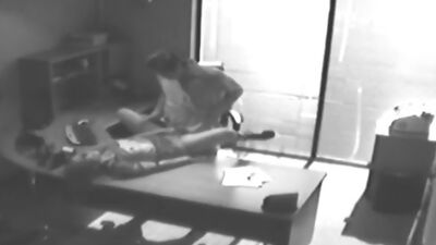 Office slut bangs the boss on secret sex tape