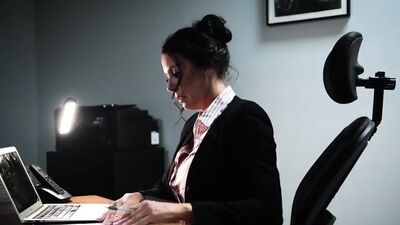 Homophobic social worker bangs with a lesbian couple