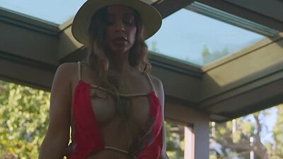 Curvy big ass and tits MILF Abigail Mac striptease porn for Playboy