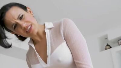 Stepmom sneaking into stepsons room and rides his dick