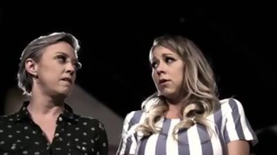 Katie and Dee decides to have passionate sex