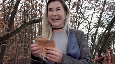 European babe pickedup for blowjob and pussyfucking