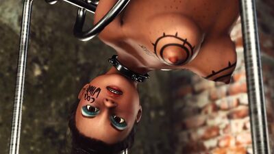 Masked man fucks hard two cuffed college girls in the basement