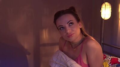 Euro hostel babe spitroasted by thieves before taking DP