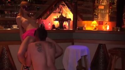 Sauna groupsex in the swingers club