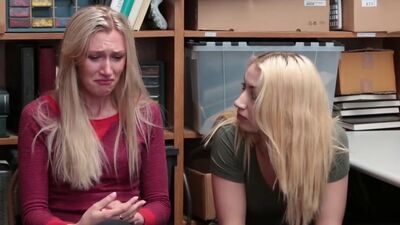 Mother and daughter suspects who have been caught before are seen entering the store on video surveillance