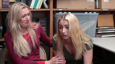 Mother and daughter suspects who have been caught before are seen entering the store on video surveillance